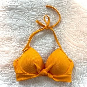 Orange Bikini Top